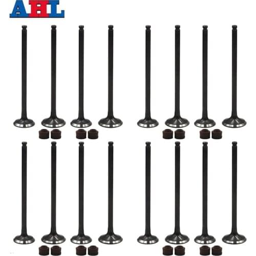 Motorcycle Engine Parts Intake & Exhaust Valve Kit With Valve seals For YAMAHA FZ400 4YR 1997 1998