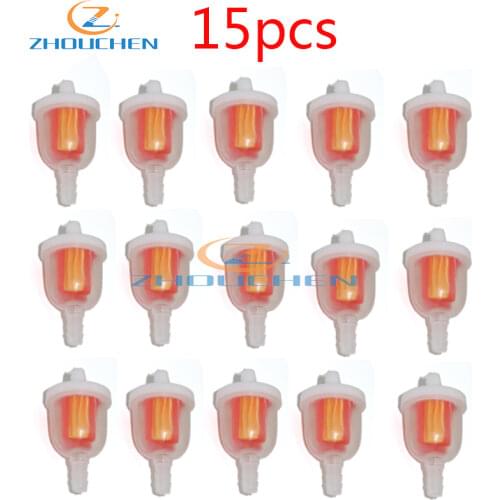 15x Gas Fuel Filter For 47cc 49cc Mini Pocket Pit Dirt Bike ATV Quad Go Kart Buggy Motorcycle