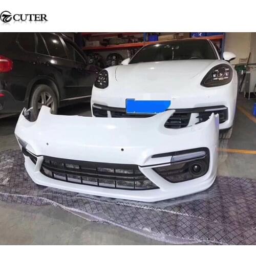 971 Car body kit PP front bumper front lip for Porsche 971 panamera turbo 2017