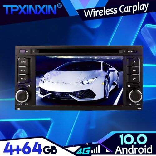 Android 10 4G+64G PX6 Carplay For Subaru Forester Impreza 2008-2013 Tape Recoder Multimedia Player Navi GPS Auto Radio Head Unit