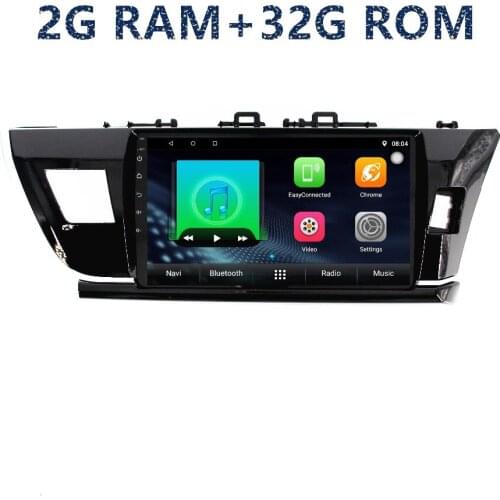 Car GPS radio player Android Multimedia Player for toyota Corolla right 2014 2015 2016 with radio BT stereo FM WIFI navigation