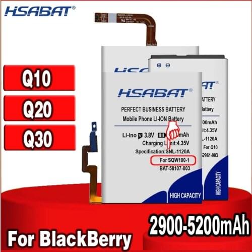 HSABAT Battery for BlackBerry Passport 4G Q30 SQW100-1 SQW100-3 Windermere/Q20 Classic SQC100-1 SQC100-3/Q10 Q10 LTE SQN100-1