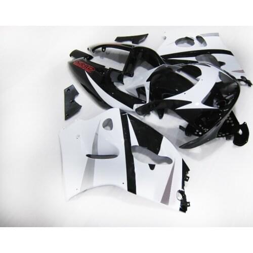 Free Custom Fairing kit for Suzuki 1996 1998 2000 GSXR750 GSX R600 96 97 98 99 00 GSXR 600 white black motorcycle Fairings parts