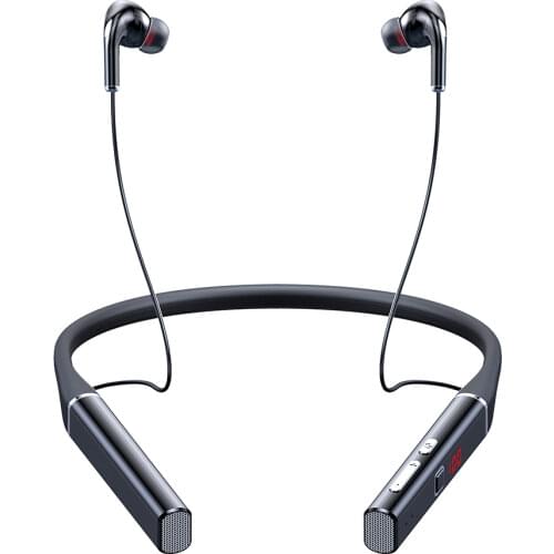 HiFi 100 Hours Wireless Bluetooth Earphone Magnetic Suction Sound Stereo Headset Waterproof Wireless Sports Earbud with HD Mic