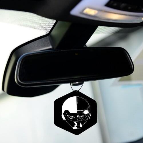 Cyber punk style Paper Hanging Car perfume Air Accessories Interior Vehicles Auto Decoration Ornament Fragrance Cologne