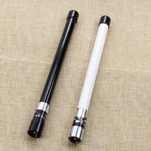 Dual band 144/430MHz solidUHF male mobile radio car fiberglass antenna UV band vehicle short mini antenna