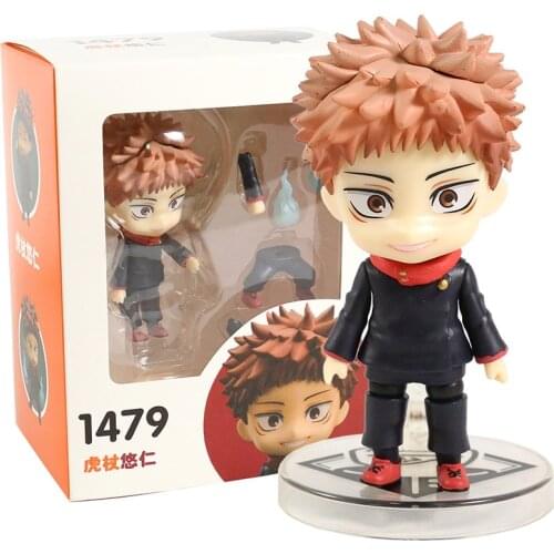 Jujutsu Kaisen Itadori Yuji 1479 Q Face Doll Action Figure Toy