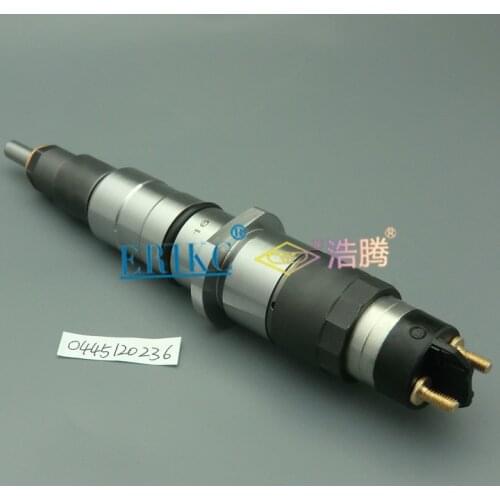 ERIKC 0 445 120 236 Fuel Complete Injector 0445120236 Common Rail Nozzle 0445 120 236 (6745-11-3102) For Komatsu PC300