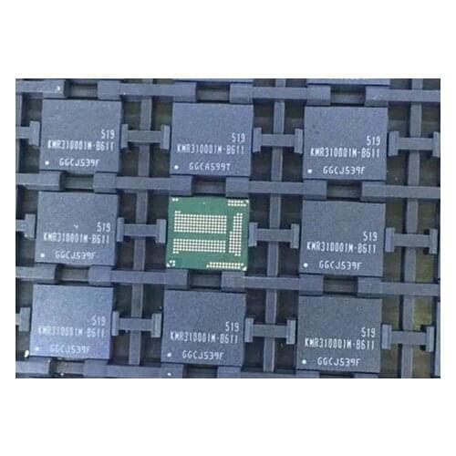 KMR310001M-B611 eMMC NAND flash memory IC EMCP 16+16 16GB BGA221 Balls chip