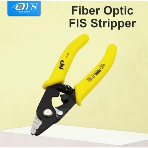 FIS F11301T Miller clamp Fiber Stripping Pliers Tri-Hole Fiber Optic Stripper Miller Wire Stripper