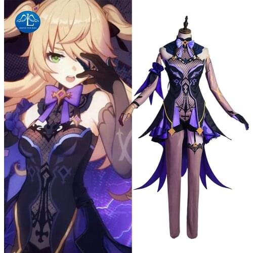 Game Cosplays Genshin Impact Cosplay Bennett Noelle Fischl Genshin Impact Cosplay Costume Halloween Costumes
