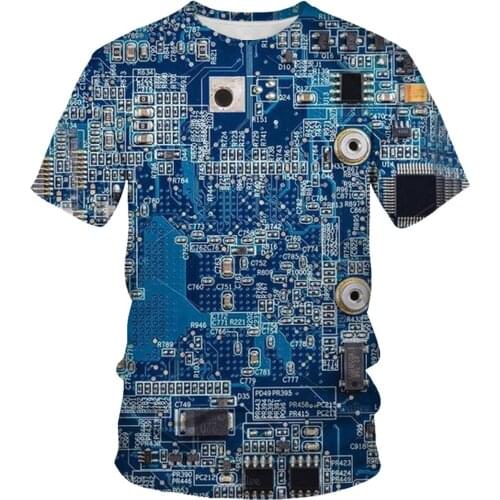 Summer hot-selling fashion movie characters 3D printing pattern T-shirt casual top mens short-sleeved Harajuku handsome T-shirt