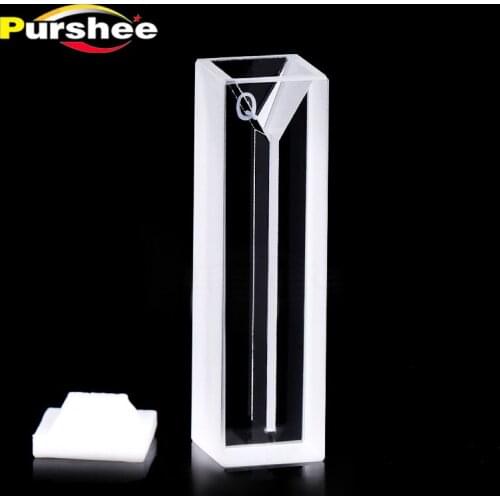 Micro quartz cuvette with lid(350ul)
