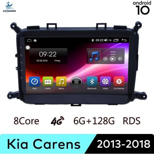 ANTWINS Android 10 Car Radio Stereo Multimedia Player with Touch Screen Bluetooth Apple Play for Kia Carens 2013-2018