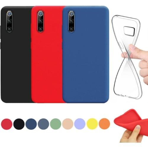 SUREHIN soft case for Huawei P SMART S cover transparent clear 2019 Pink blue red silicone cover for huawei P SMART S case 2020