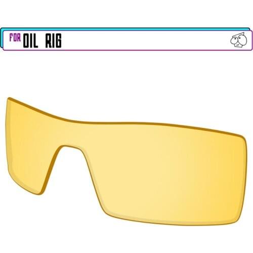 EZReplace Polarized Replacement Lenses for - Oakley Oil Rig Sunglasses - Night Vision