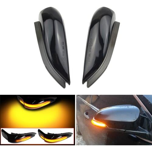 LED Dynamic Turn Signal Light Sequential Blinker For Toyota Corolla Camry Prius C Avalon RAV4 Rearview Mirror Indicator