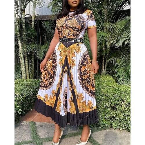Tilapia 2021 Fashion Brand Dashiki African Empire Sexy Long Dress for Party Bazin Leopard Summer Plus Dress