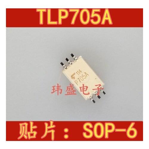 10pcs TLP705A TLP705 P705A SOP-6