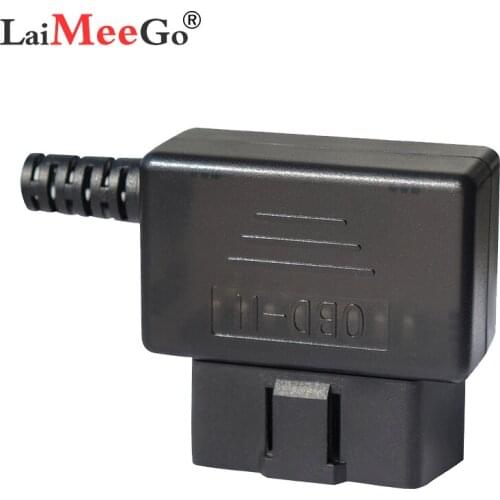 16pin OBD2 Male Connector 90 Degree Right Angle J1962m Plug with Snap Enclosures Car Auto Diagnostic Connector