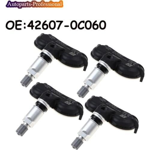 4 PCS TPMS Sensor 42607-0C060 42607-0C080 426070C060 426070C080 For Toyota Tundra Sequoia Tire Pressure Monitoring System 315MHZ