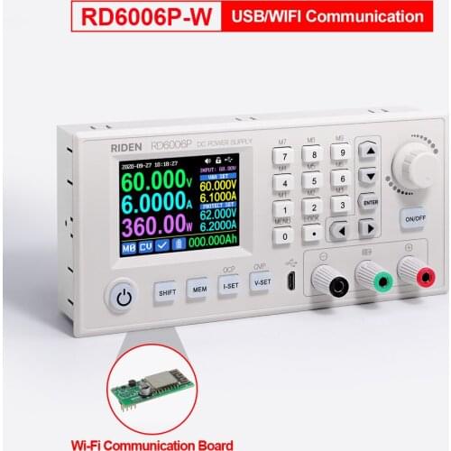 5A 60V RD6006 RD6006W USB WIFI DC-DC Voltage Current Step-down Power Supply Module Buck Voltage Converter Voltmeter