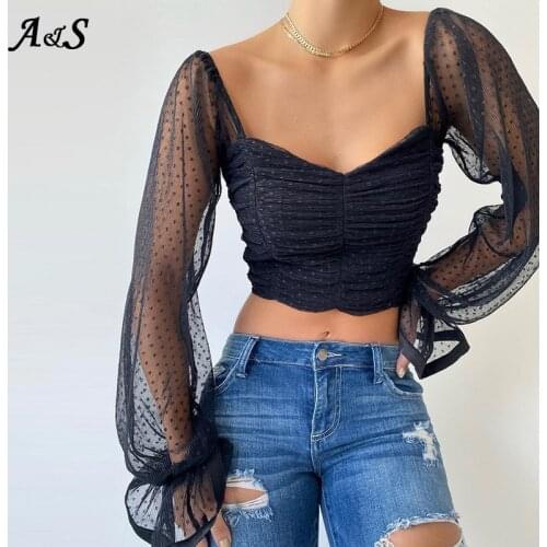 Anbenser Women's Ruffle Shirts