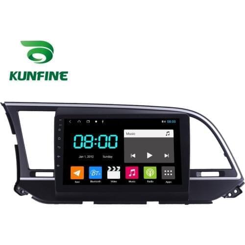 Android 10.0 1024*600 Octa Core Car DVD GPS Navigation Player Deckless Car Stereo for Hyundai Elantra 2016-2020 Radio