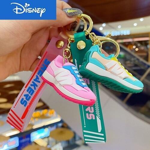 New Trend Sneakers Keychain Women Fashion Car Metal Key Chain Bag Pendant Couple Accessories Gift Keyring