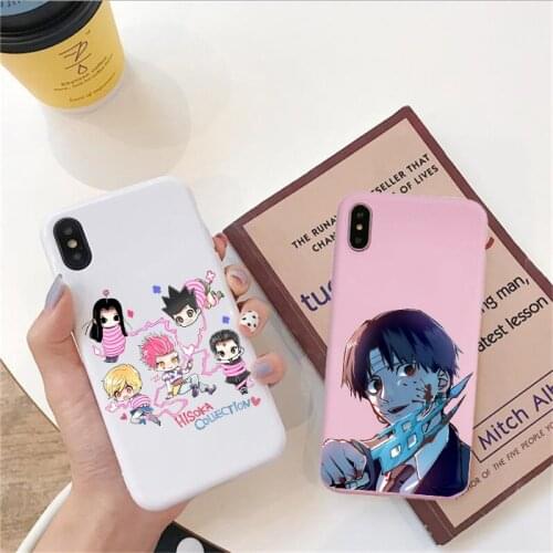 HUNTER x HUNTER HxH Gon Killua anime phone case For iPhone 11 Pro XS MAX XR X 12 7 8 6Plus SE 2020 Candy Soft Silicone case