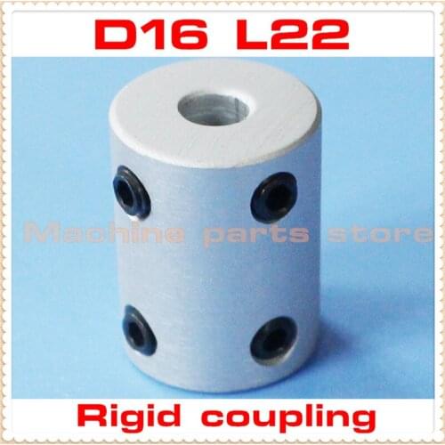 Cylinder Rigid Shaft Coupling Motor Fittings Bushing Screw Mechanical Transmission 5 6 8Mm D16 L22