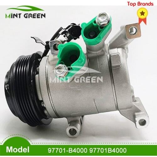 For Auto AC Compressor For Hyundai i10 kia 97701-B4000 97701B4000 F5009ADCA02 F500QADAA03 F500-QADAA-03 97701B9000 97701-B9000