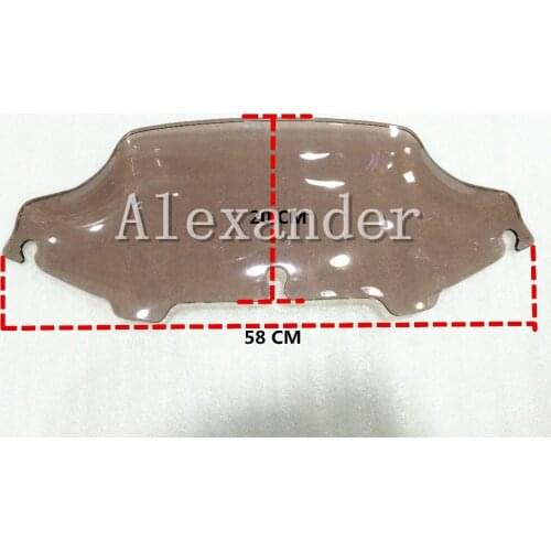 For Harley Electra Glide Ultra Classic SE FLHTC FLHTCU FLHTK EFI FLHTCI FLHT FLHTI FLHTPI Smoke Windshield Windscreen 1996-2013