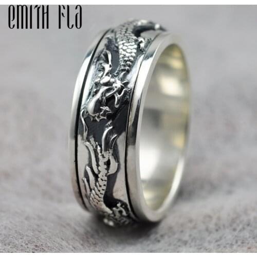 Emith Fla Punk Rings For Men