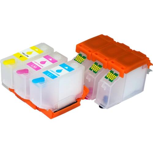 Europe T378 378XL T3791 Refillable Ink Cartridge with ARC Chip compatible for Epson XP-8500 XP-8505 xp-8600 xp-8605