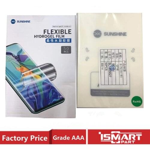SUNSHINE SS-057 Flexible Hydrogel Film for SS-890C Machine Cutting Front Glass Protect Films