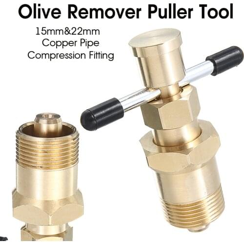 Olive Remover Puller Tool 15mm&22mm Copper Pipe Compression Fitting Remover