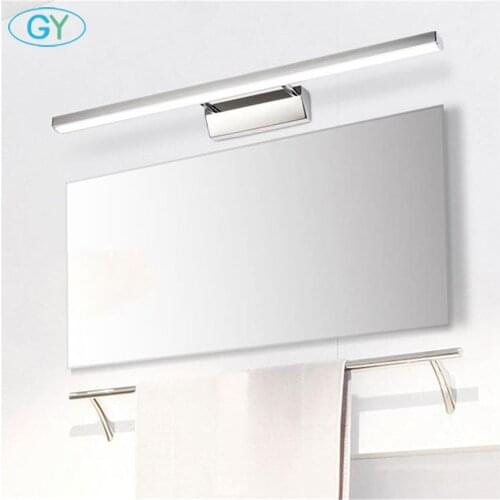 L40cm L50cm L60cm L70cm LED Mirror Light Aluminum Vanity Make-up lights Stainless Steel Cosmetic table mirror lighting fixture