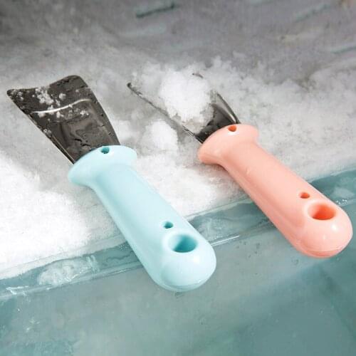 Summer Freezer Stainless Steel Defrosting Shovel Refrigerator Deicing Shovel Household Kitchen Deicer Ice Scraper Deicing Tool