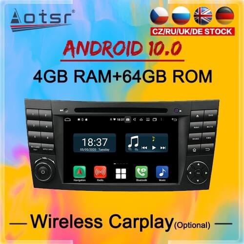 For Benz E-Class W211 CLS W219 G-Class w463 Android Multimedia Radio 2001 - 2008 Car Player recorder Head unit Navigation Stereo