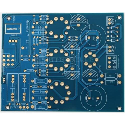 Based on Marantz 7 Tube Preamp Bare Board PCB HiFi 12AX7 Vacuum Tube Amplifier