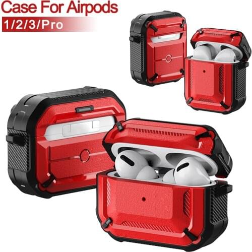 Anti-fall Case For Apple Airpods Pro 3 Protective Cover With Keychain for Air pods 2 for Airpod Wireless Earphone Accessories