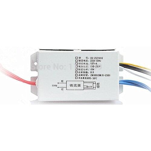 10W Straight tube UV lamp ballast,Disinfection cabinet electronic ballast,220V 50Hz 100mA electronic ballast,J16755