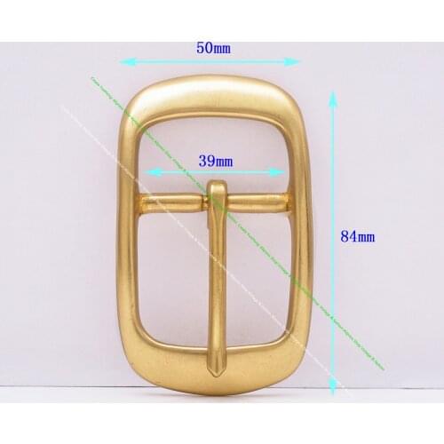 39mm western cowboy heavy solid brass leathercraft hardware oval pin center bar waist belt buckle replacement fit 39mm strap