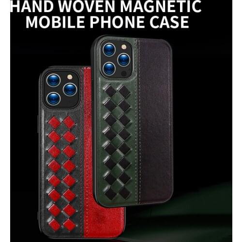 Luxury Shockproof Camera Lens Protection Plating Leather Phone Case For iPhone 12 Pro Max Cellphone Back Cover Fundas Coque Bags