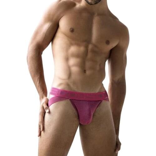 Thong Men 2021 New Gay Sexy Underwear Men Jockstrap Cotton Sissy Bikini Male Thongs Low Waist Man Lingerie Panties Dropship