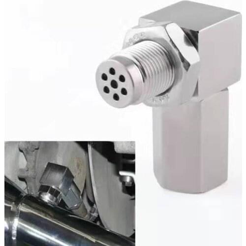 Universal New Type 90 Degree Automobile Oxygen Sensor Fault Light Decoding Connector Auto Refitting P0420 P0421 P0430 P0431