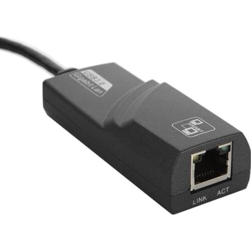 USB 3.0 Gigabit Ethernet Network Adapter USB To RJ45 Lan (1000Mbps) Wired Network Card for Windows 7/8/10 XP Laptop PC