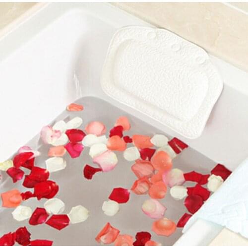 Waterproof High Quality Neck Soft Pillow Massager Fiber Slow Rebound Travel Spa Pillow Free Shipping