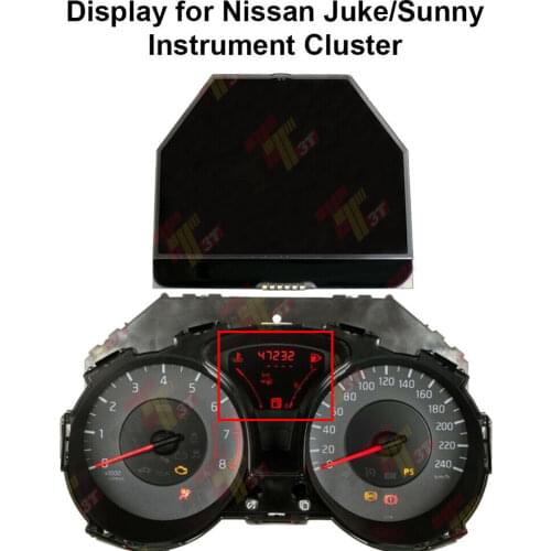 LCD Display for Nissan Juke Sunny Instrument Cluster Pixel Repair